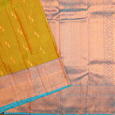 Orange Gold Soft Silk Saree - MIRASILKS Orange Gold Soft Silk Saree